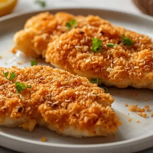Air Fryer Crispy Cod Fillets recipe