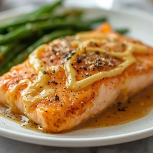 air fryer honey mustard salmon recipe