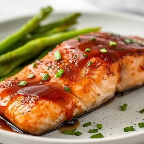 Teriyaki Salmon Air Fryer Recipe recipe