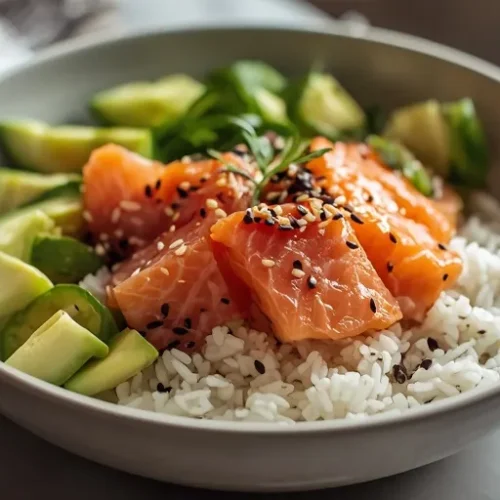 Salmon Poke Bowl recipe