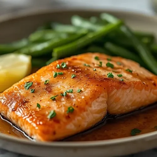 skillet honey garlic salmon recipe