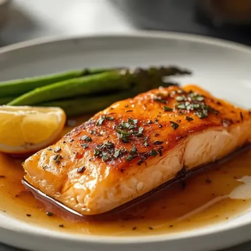 skillet miso honey salmon recipe