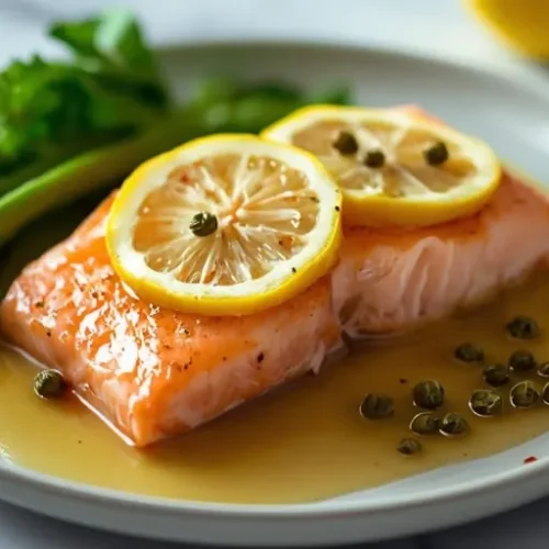 skillet salmon piccata recipe