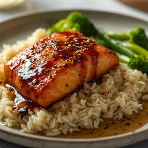 skillet teriyaki salmon recipe