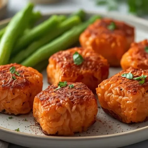 Air Fryer Blackened Salmon Bites recipe