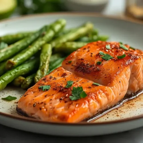 Air Fryer Chili Lime Salmon recipe