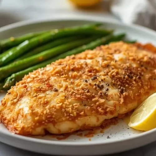Air Fryer Crispy Flounder recipe