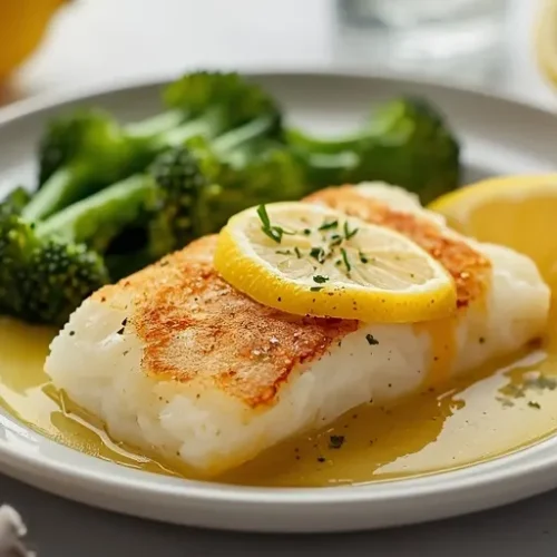 Air Fryer Lemon Butter Cod recipe