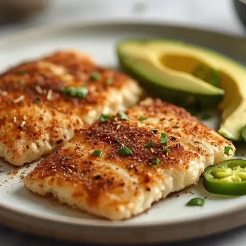 Air Fryer Taco Seasoned Fish recipe