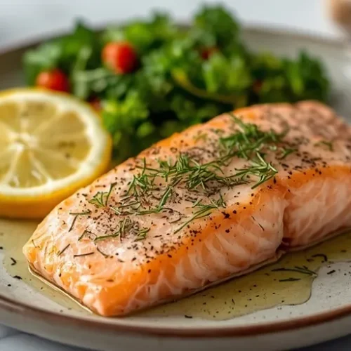 baked lemon dill salmon fillets recipe