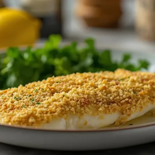 baked panko crusted haddock recipe