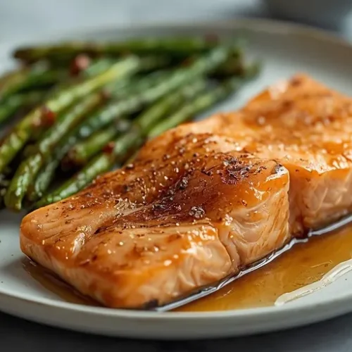 Brown Sugar Dijon Oven Salmon recipe