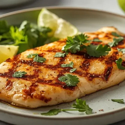 Chili Lime Grilled Tilapia recipe