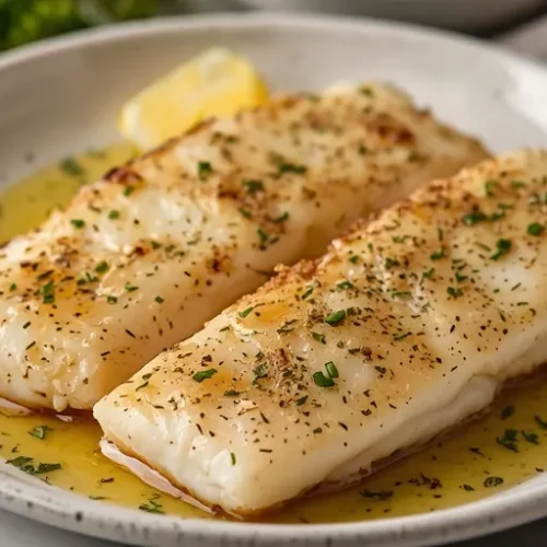 Garlic Butter Fish Fillets Air Fryer recipe