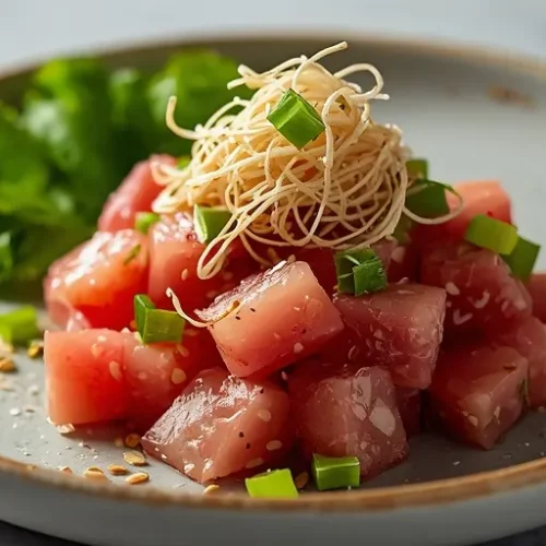 Hawaiian-Style Tuna Poke recipe