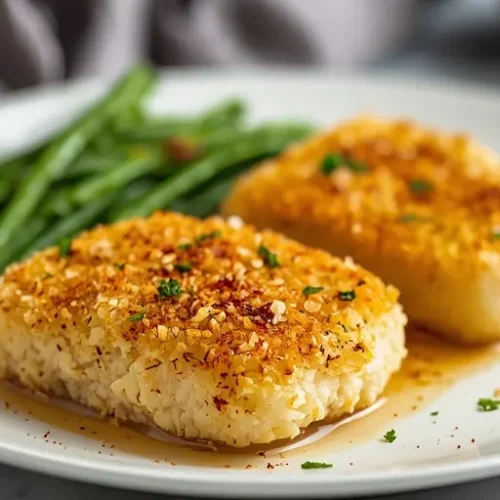 Parmesan Crusted Cod Air Fryer recipe