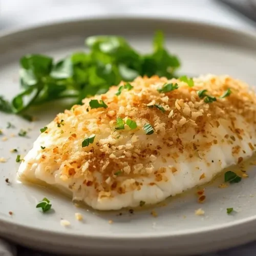 Parmesan Herb Oven Tilapia recipe