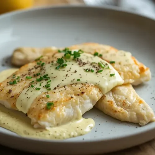 Skillet Cod with Lemon Aioli recipe