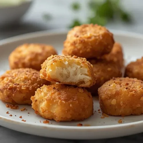 Cornmeal Fried Fish Bites recipe