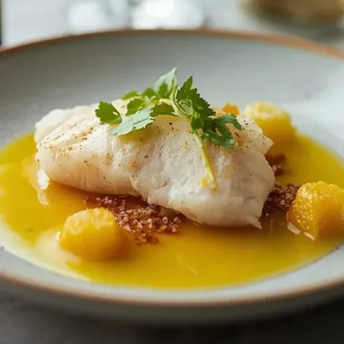 Fluke Crudo with Citrus recipe