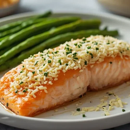 Oven Baked Salmon Caesar Fillets recipe