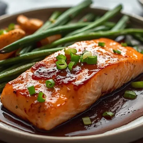 Sheet Pan Teriyaki Salmon recipe
