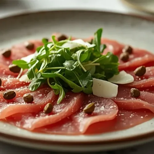 Tuna Carpaccio recipe