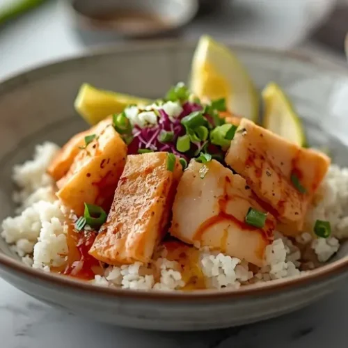Yellowtail Poke Bowl recipe